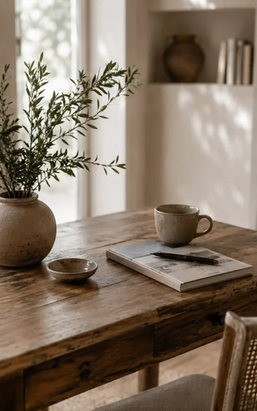 Foto table rustique